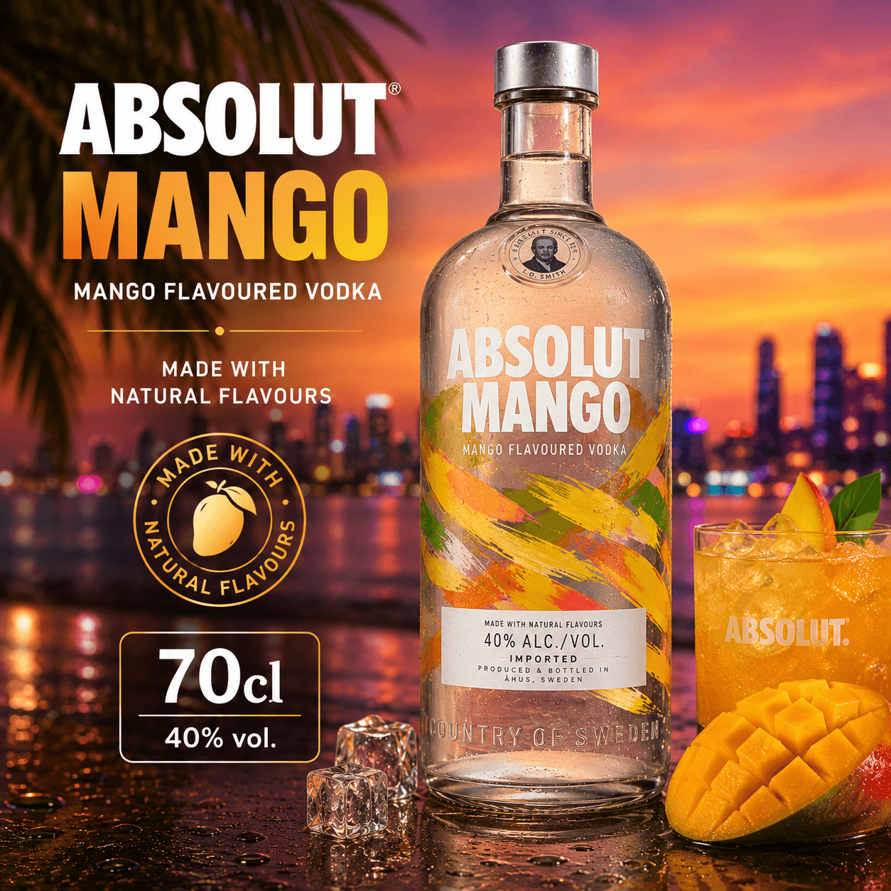 Absolut Mango 70cl