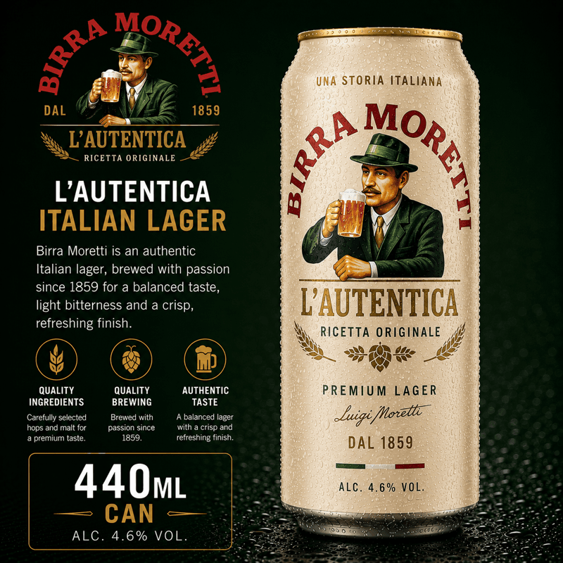 Birra Moretti thumbnail 2
