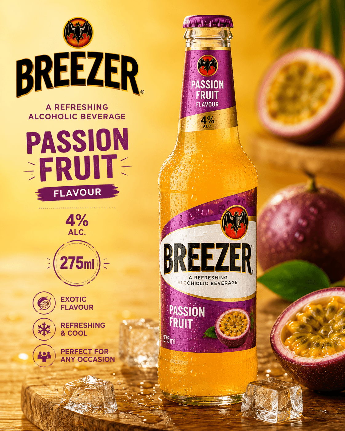 Bacardi Breezer Passion Fruit