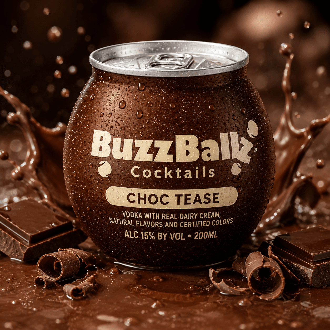 Buzzballz Choc Tease 200ml thumbnail 1