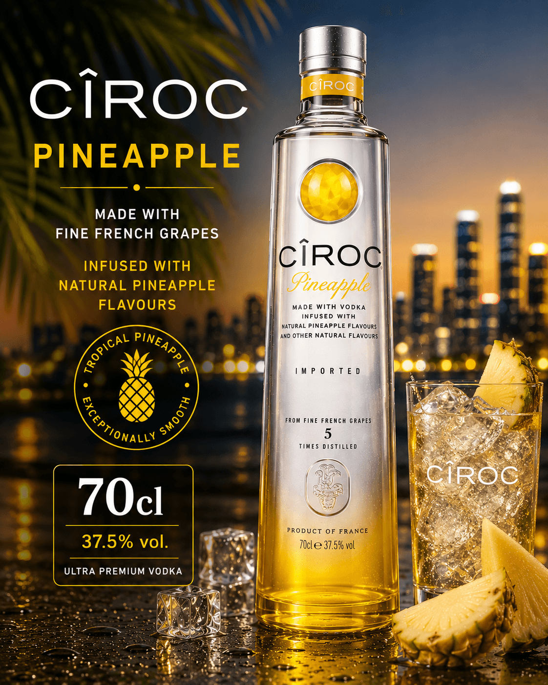 Ciroc Pineapple 70cl