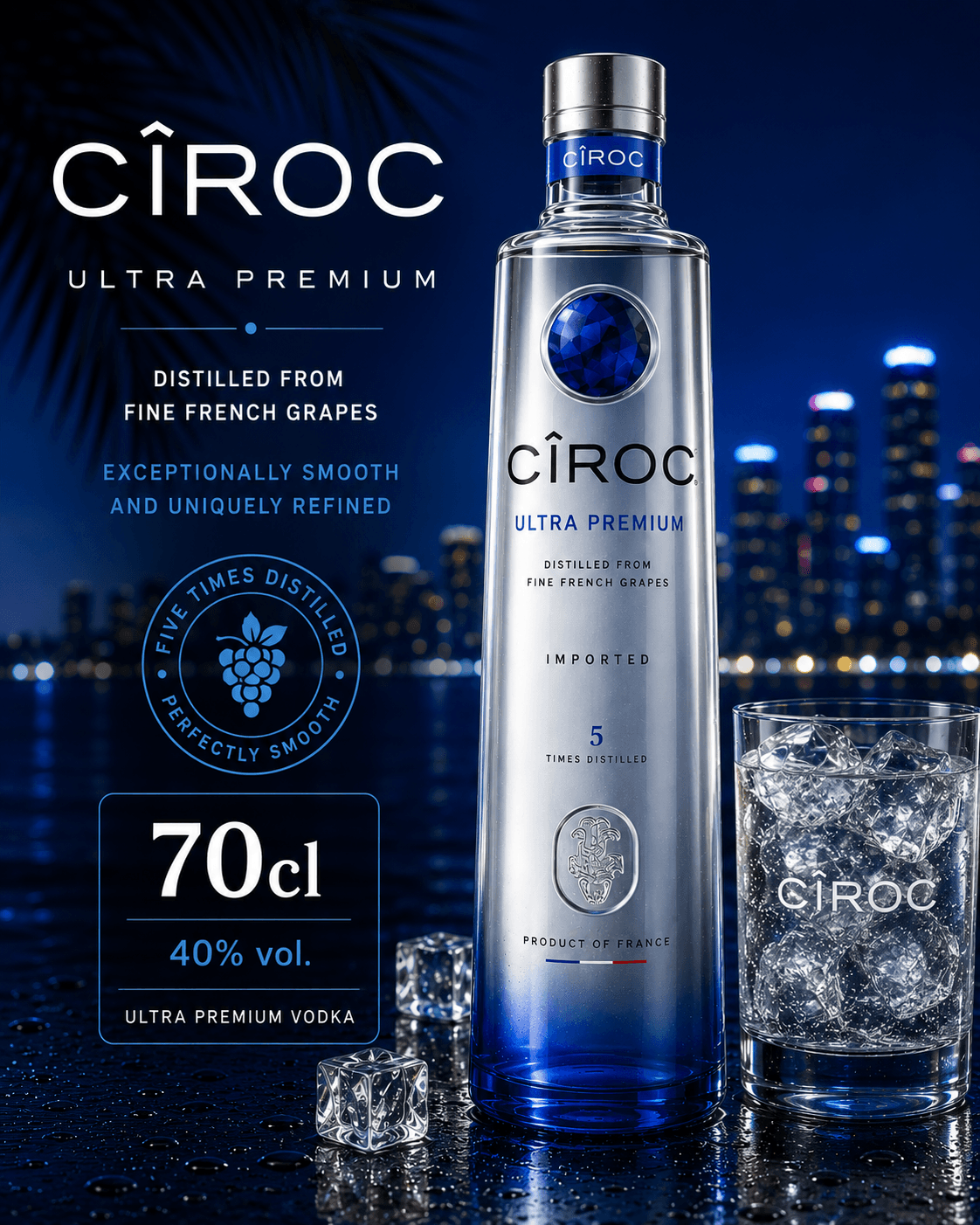 Ciroc Ultra Premium 70cl
