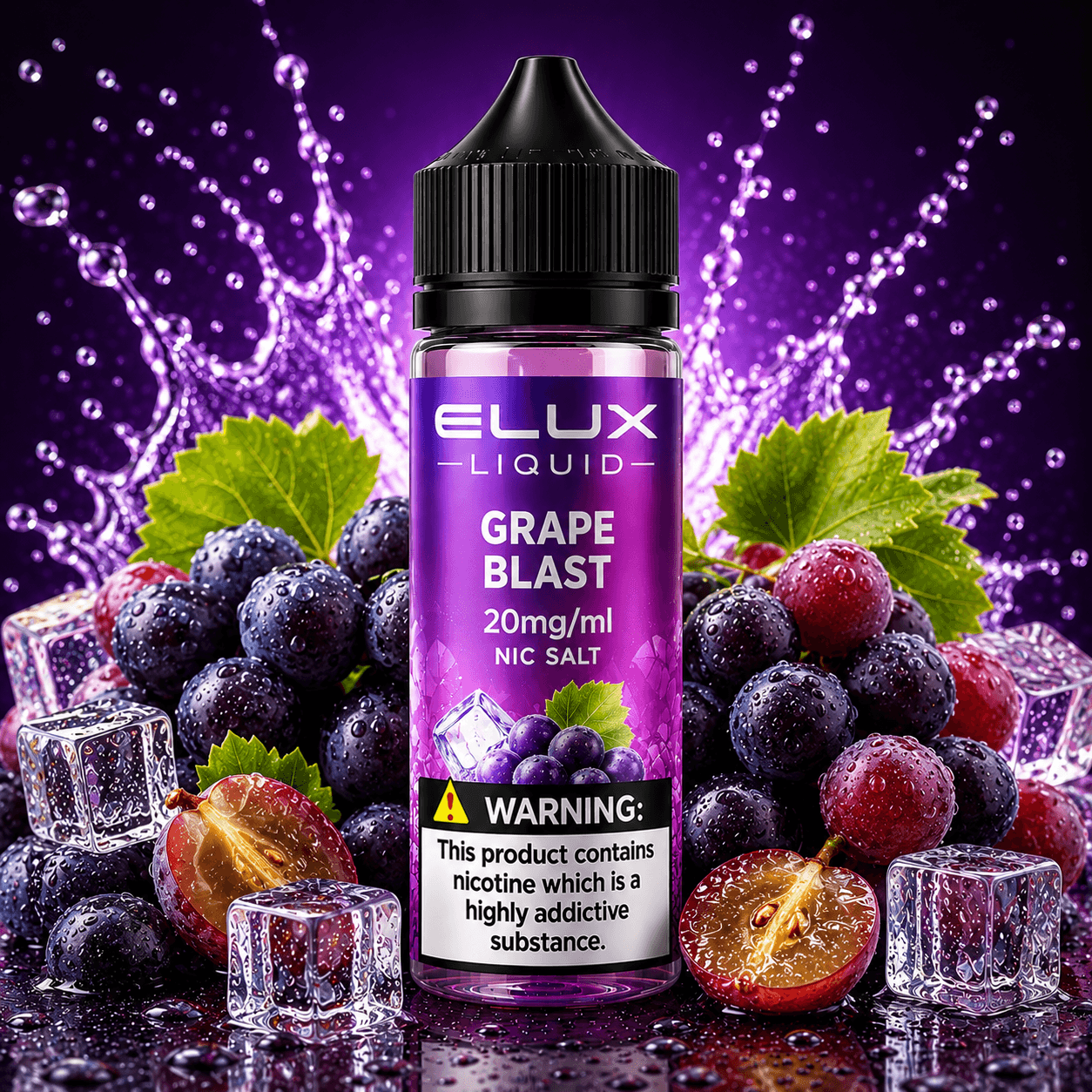 Elux Grape Blast 20mg