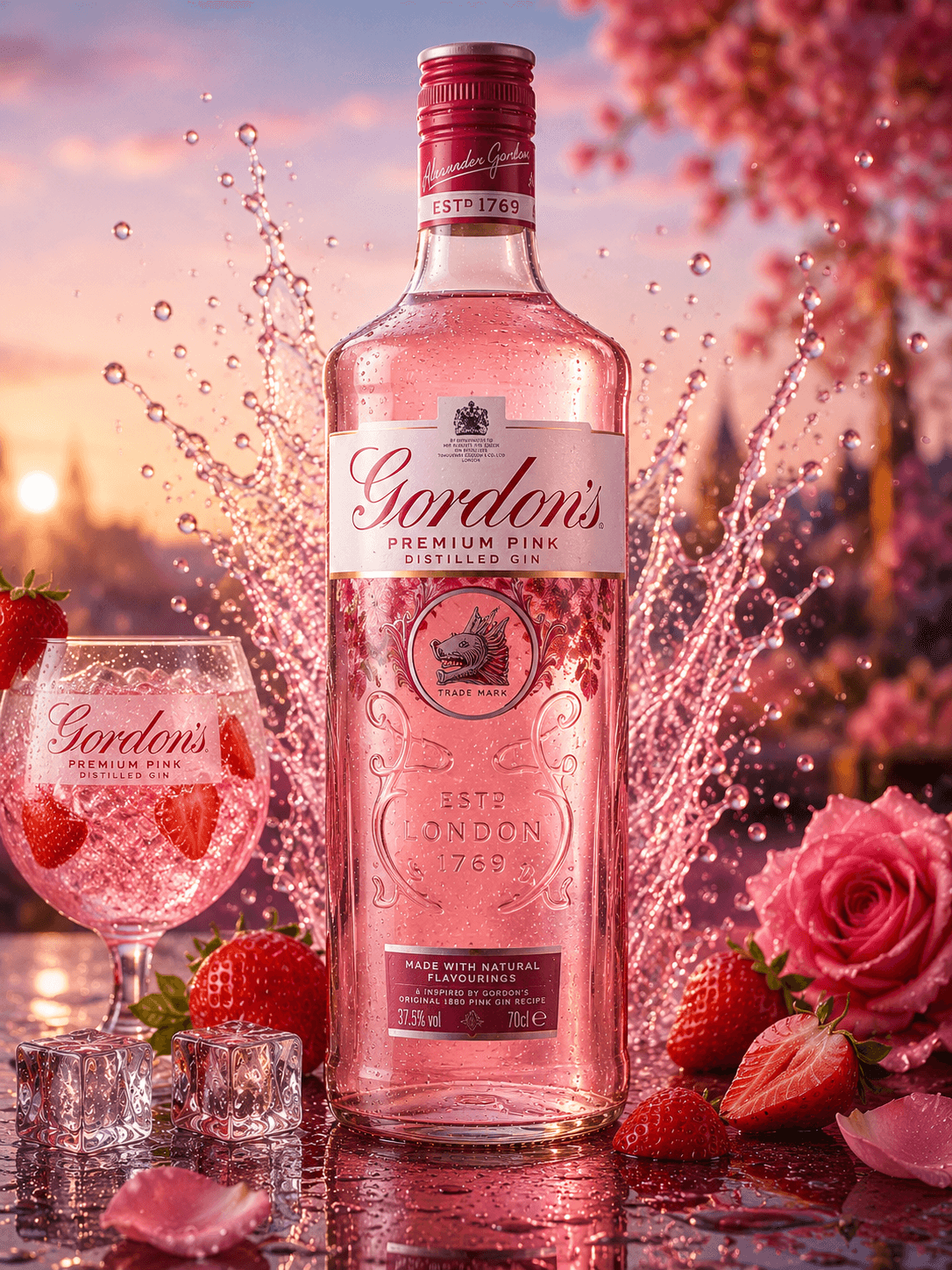 Gordon Pink Gin 70cl