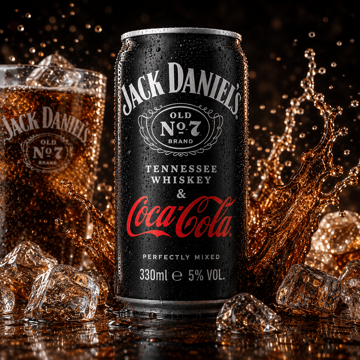 Jack Daniel & Coca Cola 330ml