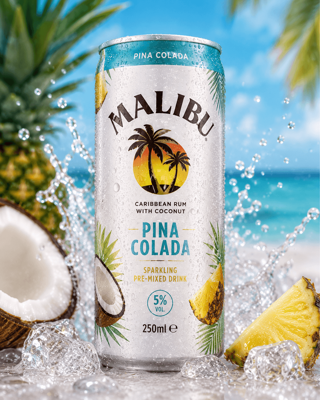 Malibu Pina Colada 250ml