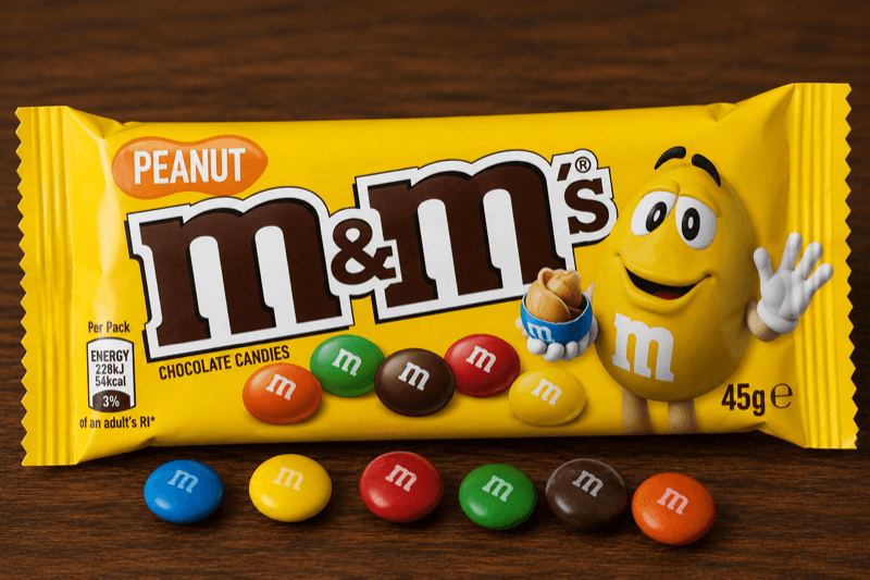 M&Ms Peanut 45g thumbnail 1