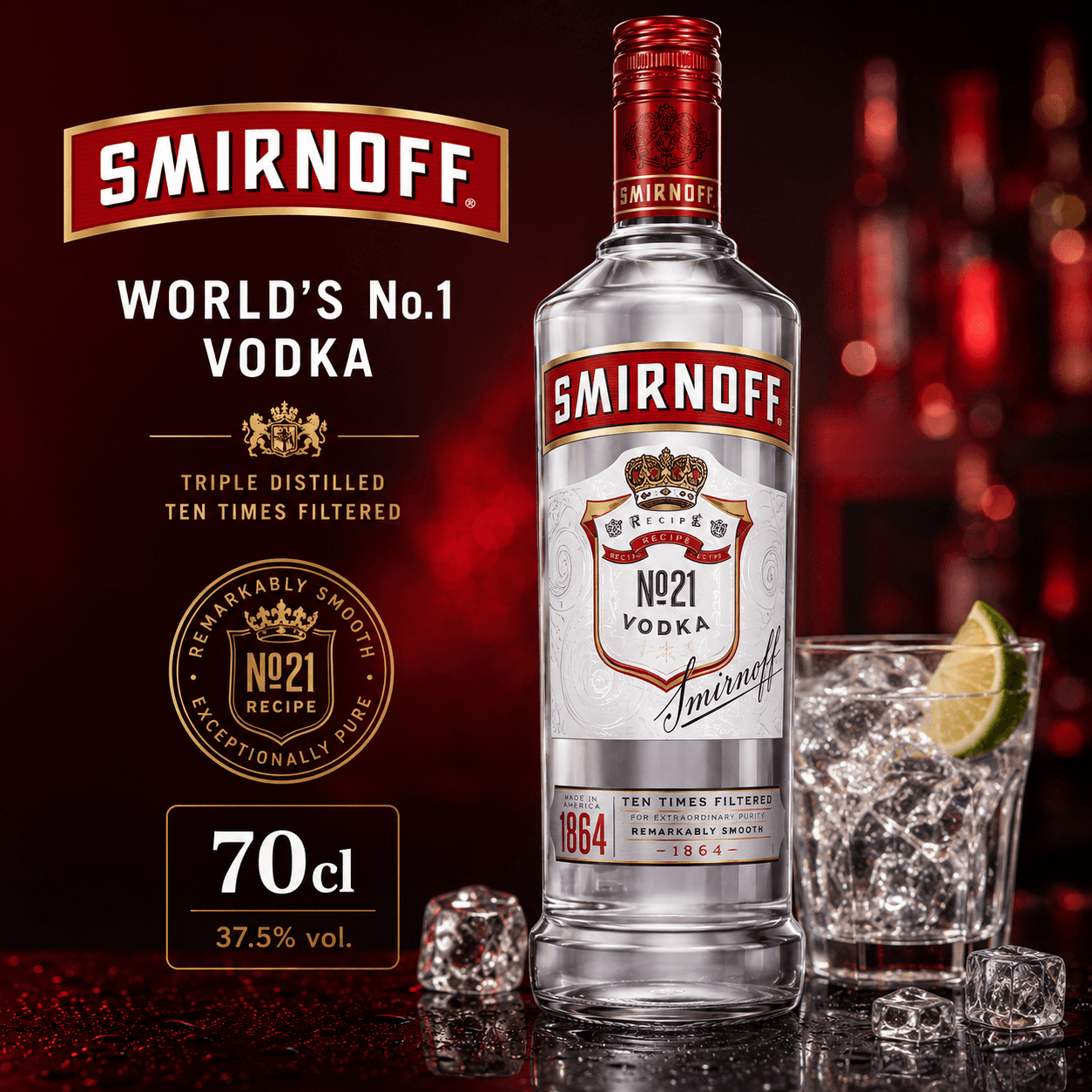 Smirnoff 70cl