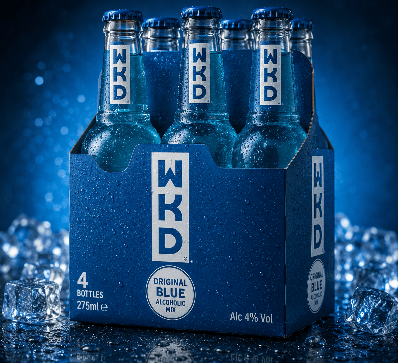 WKD Original Blue (4 × 275ml)