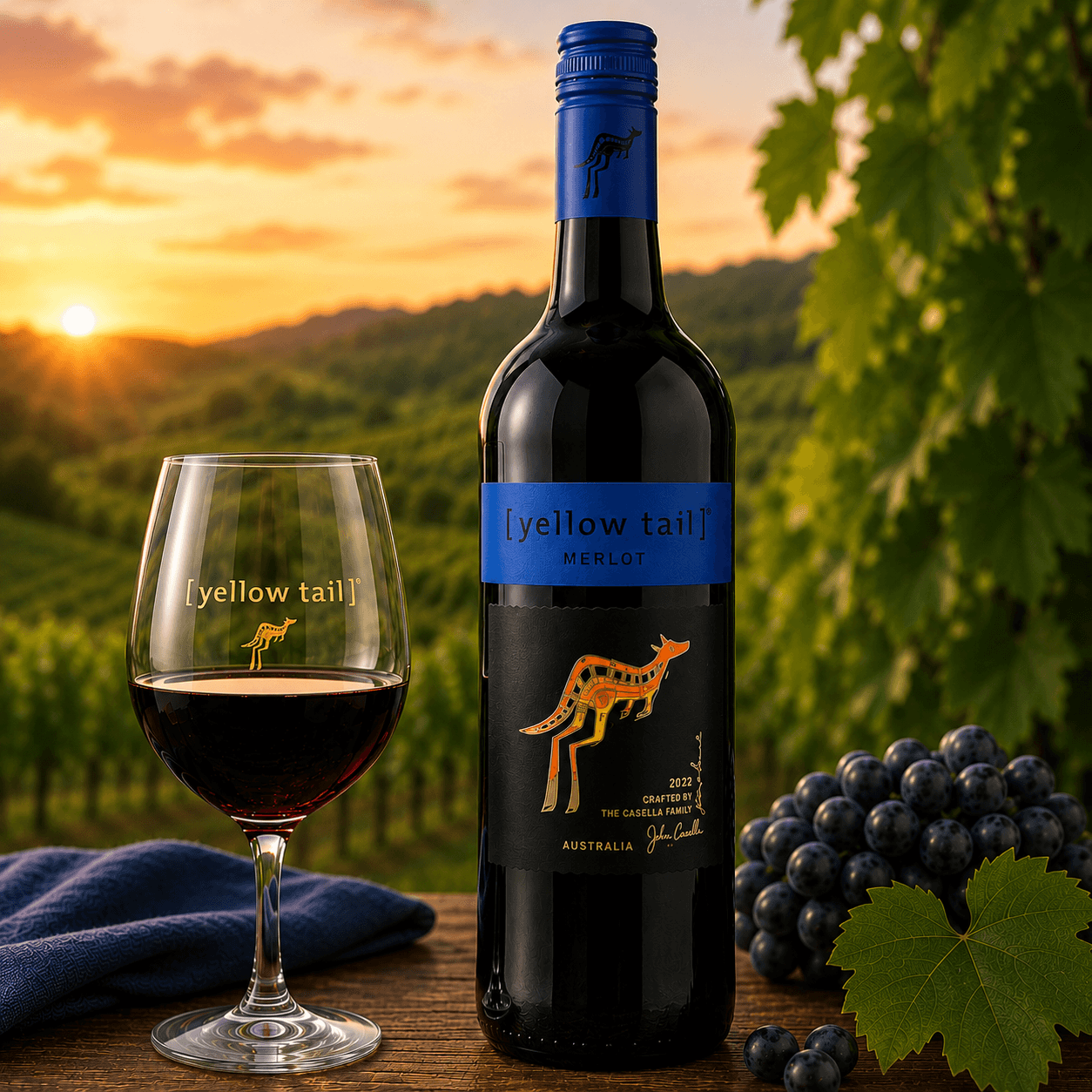 Yellow Tail Merlot 75cl