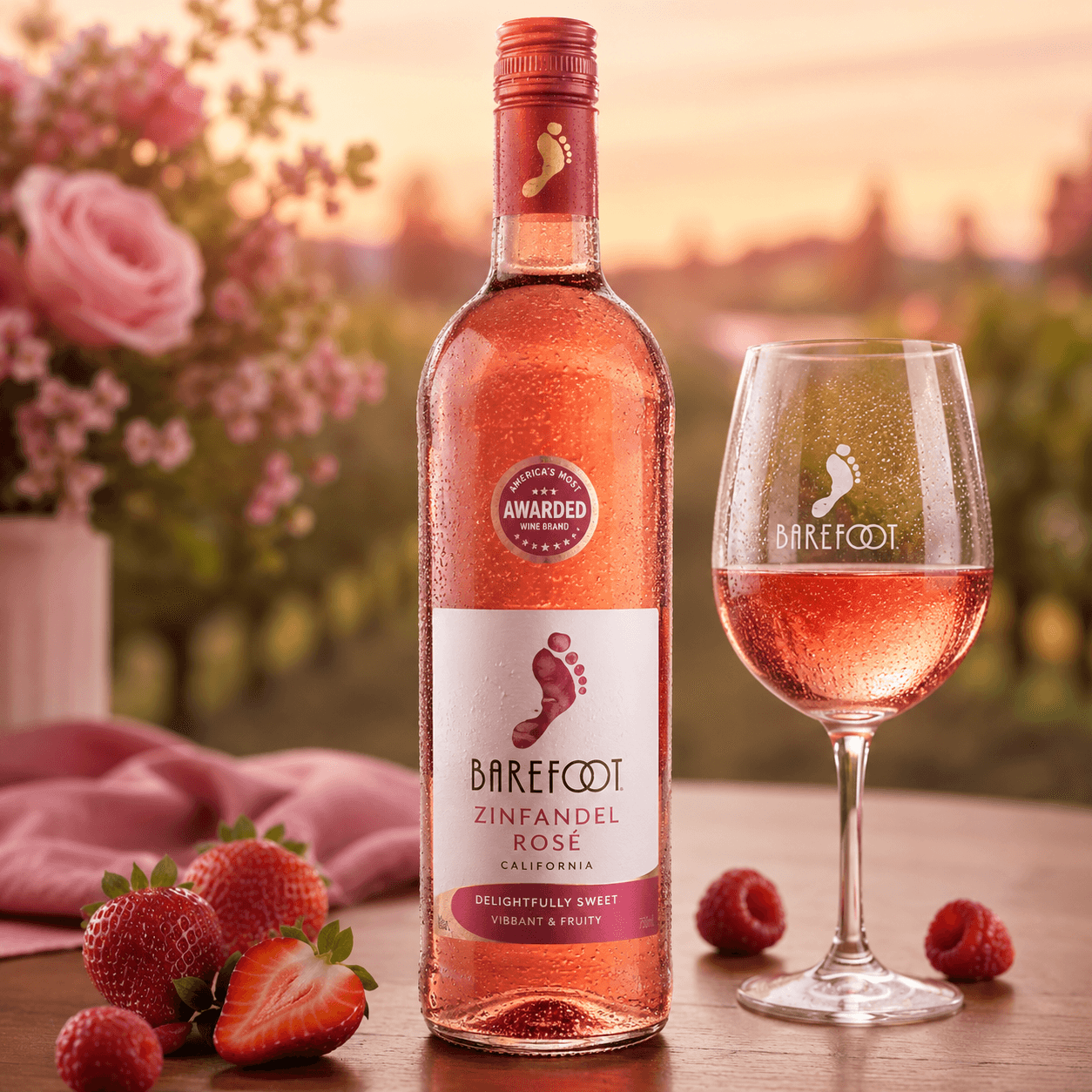 Barefoot Zinfandel Rosé 750ml