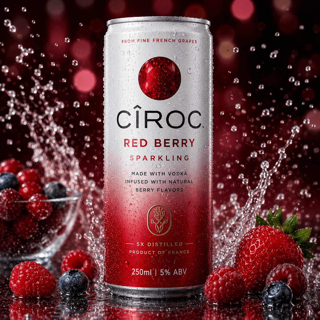 Ciroc Red Berry Sparkling 250ml