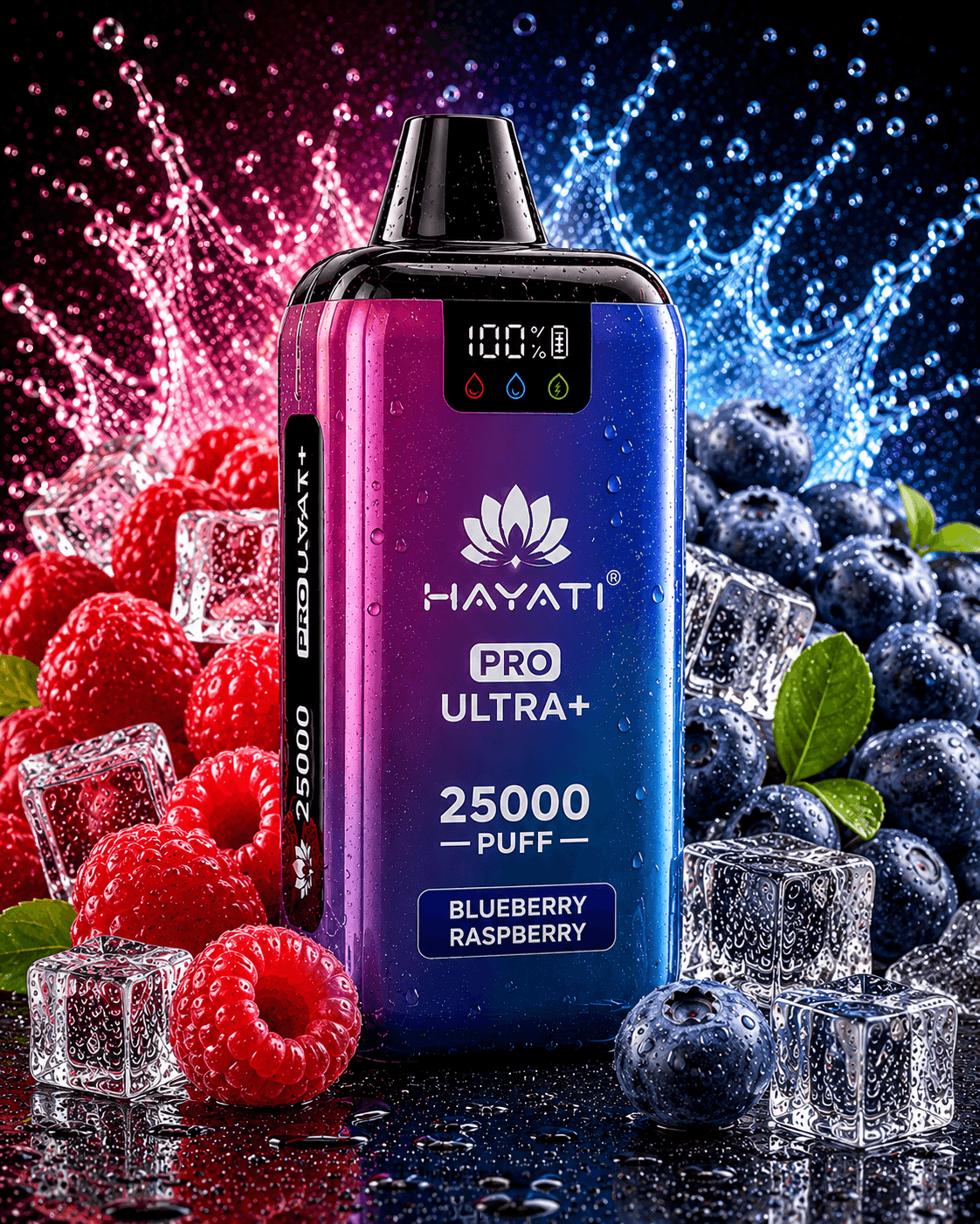 Hayati Pro Ultra+ Blueberry Raspberry