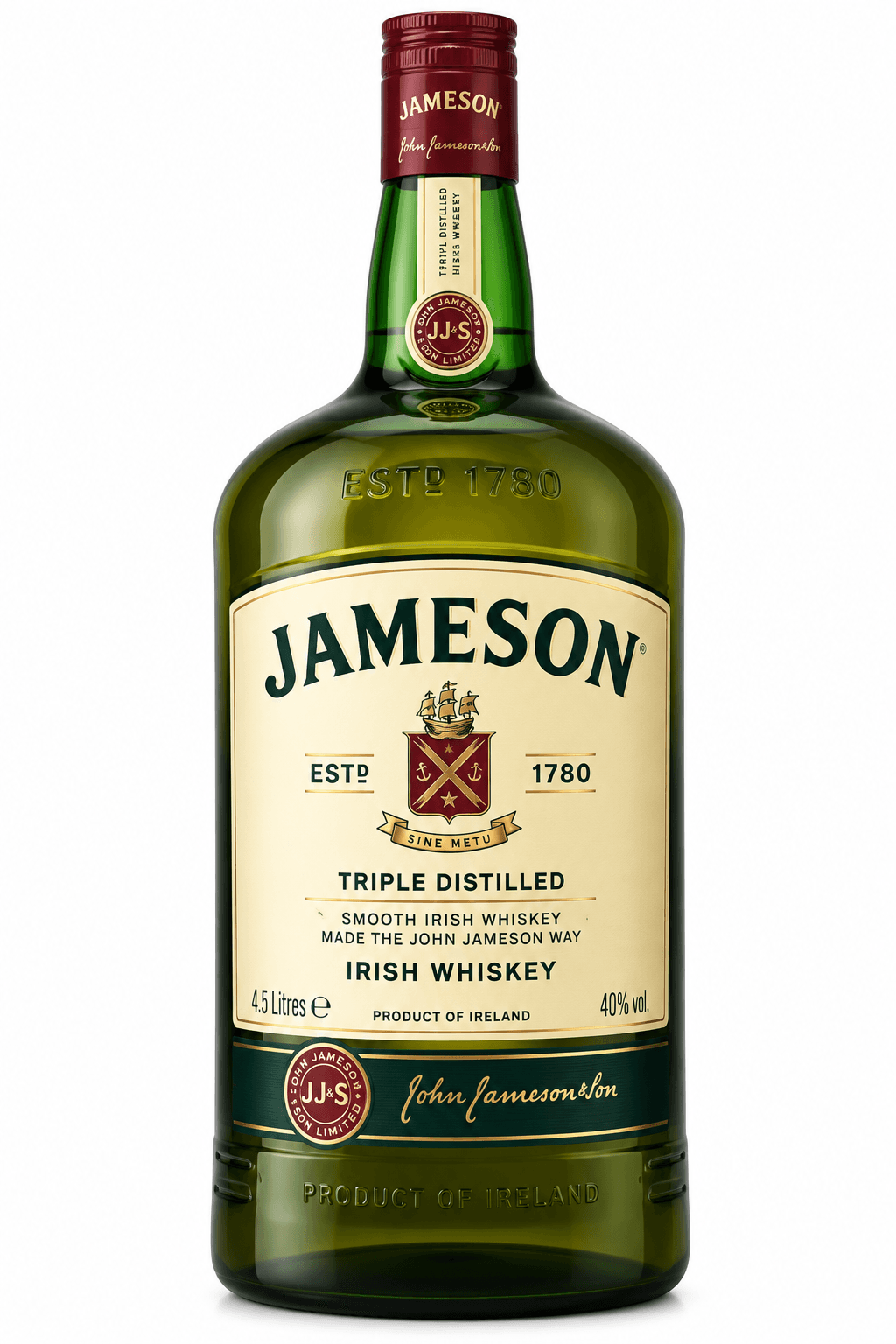 Jameson Irish Whiskey 4.5L