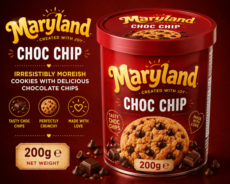 Maryland Choc Chip 200g