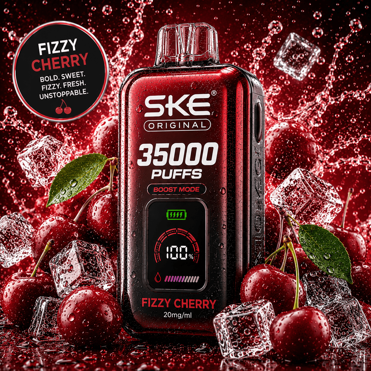 SKE Original Fizzy Cherry